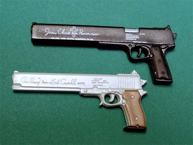 454カスール カスタムオートマチックとジャッカル ひろせ堂めいど商会